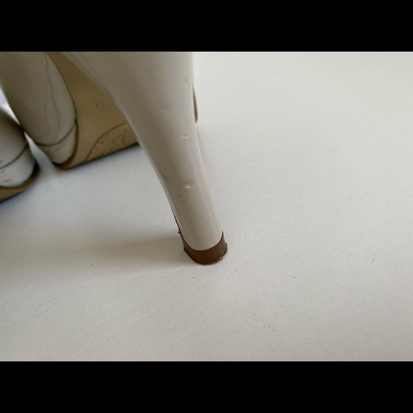 Rampage Slingback Heels Cream Womens Size 7 M - Picture 7 of 15